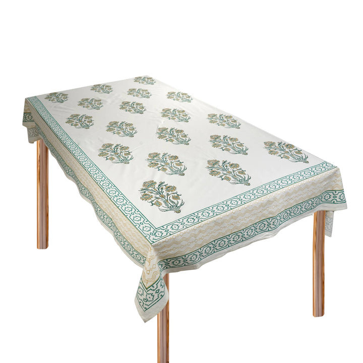 Jaipuri 4 Seater Cotton Table Cover(40 x 60 Inches) - 105