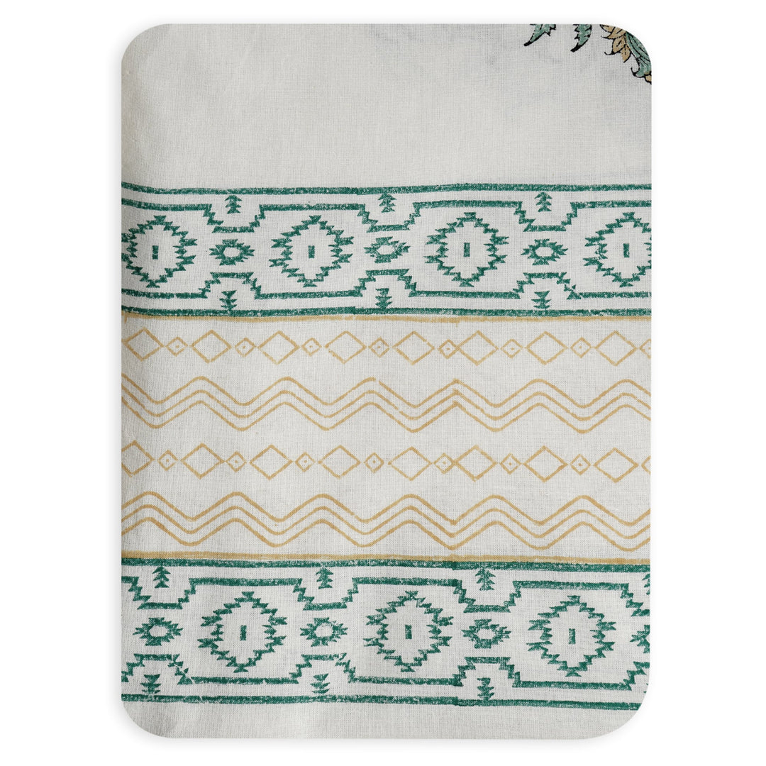 Jaipuri 4 Seater Cotton Table Cover(40 x 60 Inches) - 105