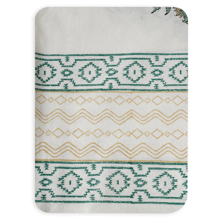 Jaipuri 4 Seater Cotton Table Cover(40 x 60 Inches) - 105