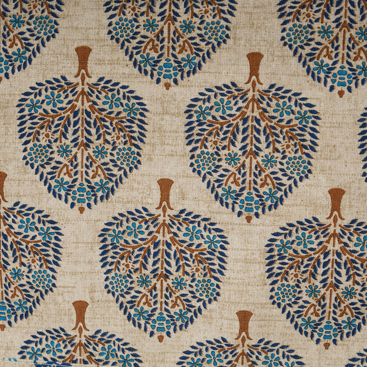 Jaipuri 4 Seater Cotton Table Cover - 117
