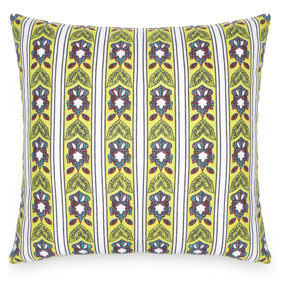 100% Cotton Hand-Block Printed Cushion Cover- 103