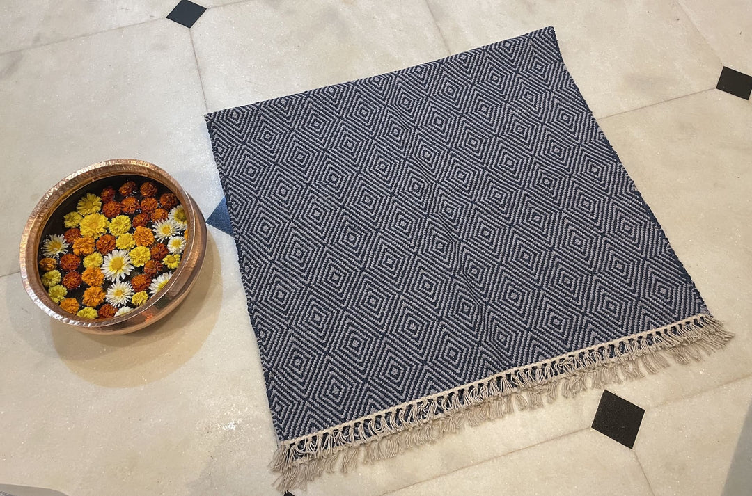 Meditation 100% Cotton Dhurrie - 3 x 5 Feet - 111