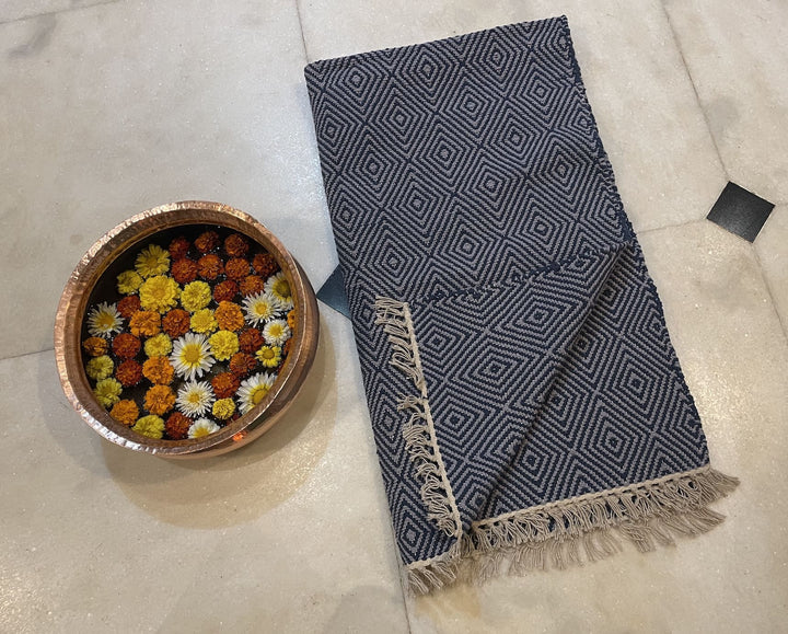 Meditation 100% Cotton Dhurrie - 3 x 5 Feet - 111